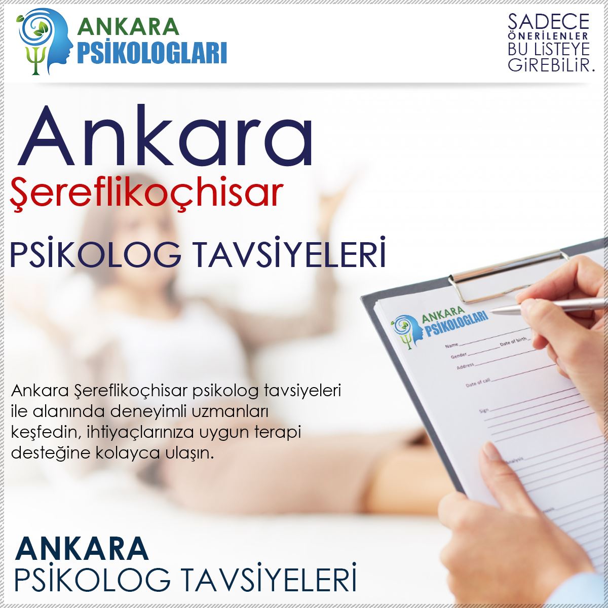Şereflikoçhisar Psikolog Tavsiyeleri