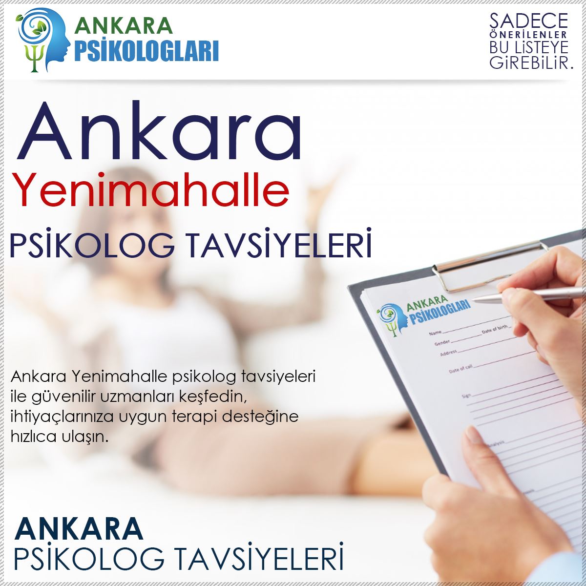Yenimahalle Psikolog Tavsiyeleri