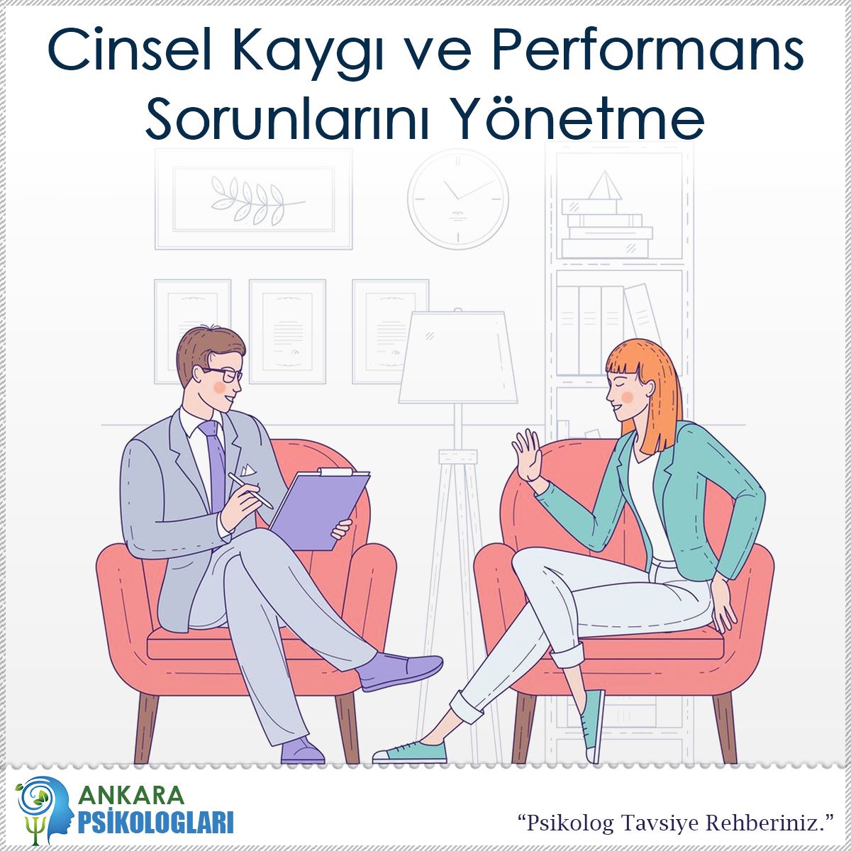 Cinsel Kaygı ve Performans Sorunlarını Yönetme : Kapak Görseli